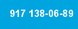 917 138-06-89 917 138-06-89